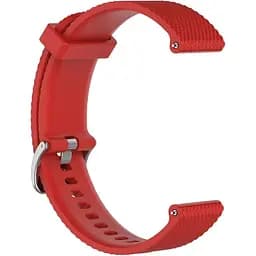 Ремінець силіконовий 20 мм для Samsung Galaxy Watch 42/3 41 мм/Active/Active 2 BeWatch GT Червоний (1011403)