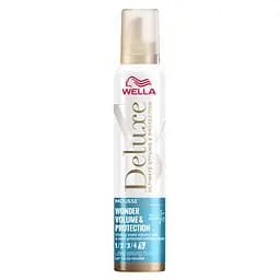Мусс для волос Wella Deluxe Защита Объема, Суперсильная фиксация, 200 мл