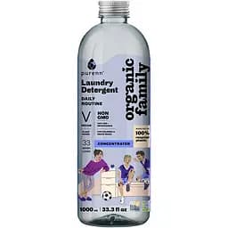 Средство концентрат жидкий Purenn Organic Family Daily Routine Малина для стирки цветных и белых тканей 1 л