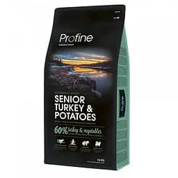 Сухий корм Profine Senior Turkey 15 кг з індичкою та картоплею для літніх собак