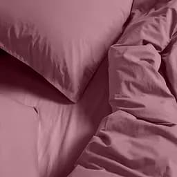 Простирадло на резинці Cosas з вареної бавовни 200x200 LILAC 200х200х20 см (41WashedCottonLilac_200x200x20) - мініатюра 2