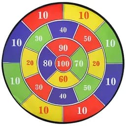 Дартс MR 1490 на липучке — Безопасные развлечения для всей семьи, разноцветный