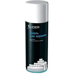 Емаль Slider color для кераміки та емалевих покриттів біла 400 мл