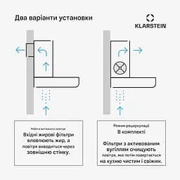 Кухонна витяжка Klarstein ZenFusion 400 м³/год (10046759) - мініатюра 3