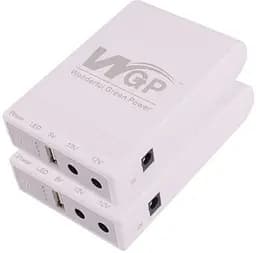 Джерело безперебійного живлення TOTO Mini DC UPS WGP103 5V-12V-12V 32.56 Wh/8800mAh White - мініатюра 8