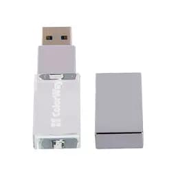 USB флеш накопичувач ColorWay 32GB 3.0 Transparent (CW-USBCL32) - мініатюра 5