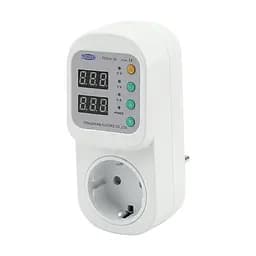 Реле контролю напруги та струму в розетку TOMZN TOSVA-16 EU 16A (51-00126) - мініатюра 1