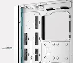 Корпус PcCooler C3D510 ARGB Tempered Glass White (C3D510 WH ARGB) Без БП - мініатюра 9