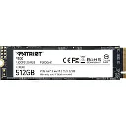 Накопичувач SSD Patriot P300 M.2 2280 PCIe NVMe 3.0 x4 TLC 512GB (P300P512GM28)