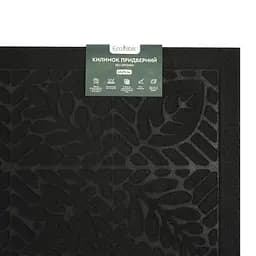 Килимок придверний Eco Fabric Листя без кромки чорний 45 х 75 см (4575-004) - мініатюра 7