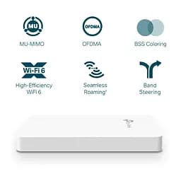TP-Link Точка доступу EAP615 WALL AX1800 in 1xGE out 3xGE PoE MU-MIMO - мініатюра 5