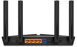 Роутер TP-Link Archer AX1500, Wi-Fi 802.11a/b/g/n/ac/ax, 2.4/5GHz, 4 LAN 10/100/1000 Mb/s, RJ45 10/100/1000Mb/s (Ge), 4 зовнішні - мініатюра 3
