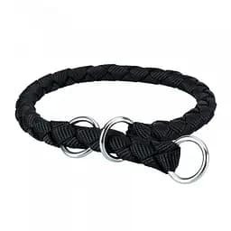 Нашийник-зашморг Trixie нейлоновий Cavo S-M 35-41 см / 12 мм (чорний) - 143701