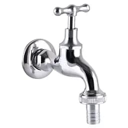 Кран Solomon вентильний для поливу 1/2″ chrom T5071 - мініатюра 3