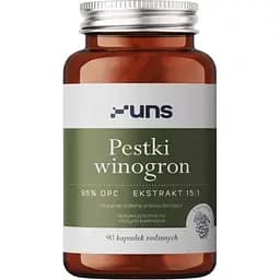 Екстракт виноградних кісточок UNS Pestki winogron 90 капсул (2022-10-2720)