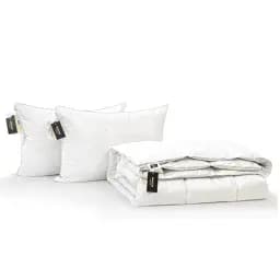 Набор MirSon шелковый №9524 Luxury Exclusive Silk Kapok деми одеяло 140х205 см + подушка белый (2200010805437)