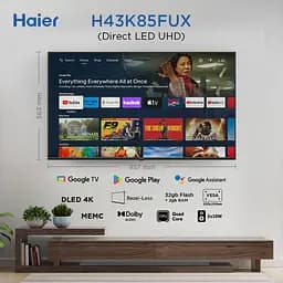 LED-телевізор H43K85FUX HAIER teh0022605 - мініатюра 2