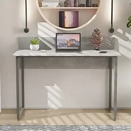 Стіл письмовий Скай Ferrum-decor 75x140x70 Сірий метал ДСП Бетон 16 мм (FRD-106683)