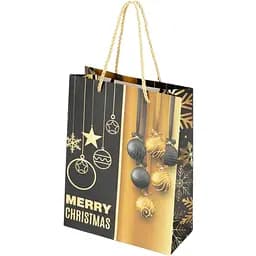 Пакет подарунковий новорічний Кульки 2088S Різнокольоровий (NY)