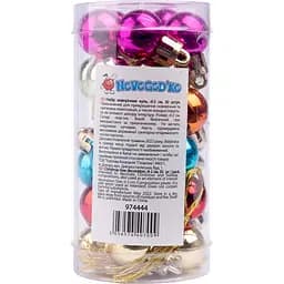 Набір новорічних куль Novogod'ko №3 Мікс 2 см різнобарвний 30 шт. (974444)