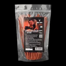 Ковбаски курячі ДО ПИВА Meat Chips зі смаком хамону (в/к) 500г