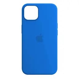 Чехол-накладка силиконовый противоударный для Apple iPhone 14, панель с защитой всего корпуса, софт тач, capri blue, ArmorStandart (ARM62376)