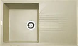 Кухонна мийка Adamant NOVAK ivory 850x500x240 мм, з крилом 85 см