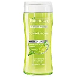 Тоник матирующий Bielenda Bouquet Nature Огурец и лайм, 200 мл
