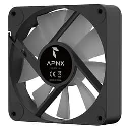 Комплект вентиляторів APNX FP1-120 ARGB Black - 3 Pack (APF3-PF11257.11) - мініатюра 10