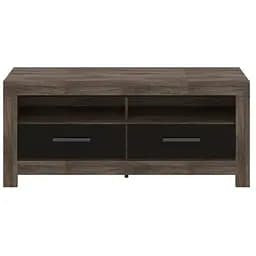 Тумба під телевізор Гербор Белен RTV2S Дуб ансберг + Дуб болотний коричневий (GRB-1313)