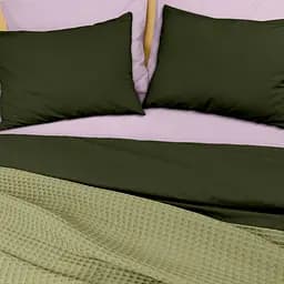 Плед-покривало Cosas Greek Waffle Sage вафельне 110х140 см (Blanket_76Sage_GreekWaffle_110x140) - мініатюра 2