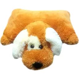 Подушка собачка Alina Кулька 55 см жовта