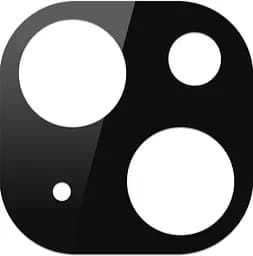 Защитное стекло TOTO Full Glue для камери Apple iPhone 15/15 Plus Black