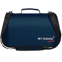 Сумка-переноска Pet Fashion Vesta, 38x22x22 см, синяя