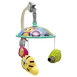 Мобиль на кроватку Hola E 298 развивающая карусель с 3 текстильными подвесками