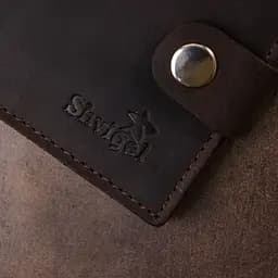 Чоловіче шкіряне портмоне SHVIGEL 11х9х1 см acs0022445 - мініатюра 8