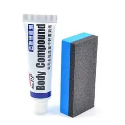 Паста для видалення подряпин або потертостей та полірування фарби автомобіля, тюбик 15 г+губка, набір