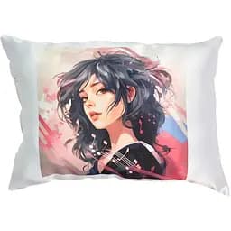 Подушка Ритм души с нанесением сублимации Strateg 60670 Черный