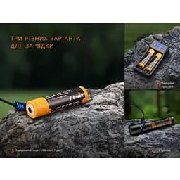 Акумулятор Fenix 18650 (3400 mAh) Type-C V3.0 - мініатюра 12
