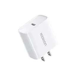 Сетевое зарядное устройство для Ugreen CD137 20 W Type-C PD Charger US White (60449)