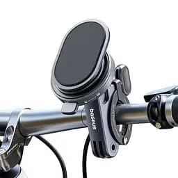 Вело- Мото- тримач Baseus PrimeTrip Series Stick-on Type Bike (C40569001121-00) Cosmic Black - мініатюра 3