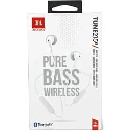 Навушники JBL HF Sport Tune215 BT White JBLT215BTWHT UA - мініатюра 6