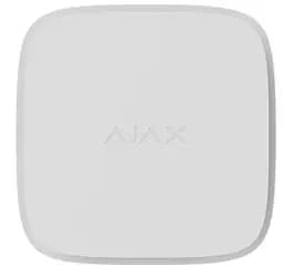 Бездротовий пожежний датчик Ajax FireProtect 2 RB white з сенсорами диму і температури зі змінними батареями