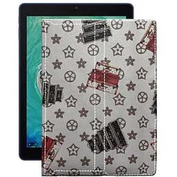 Чохол StatusCASE з екошкіри для планшету Acer Chromebook Tab 10 2018 Луі-Вітон-білий