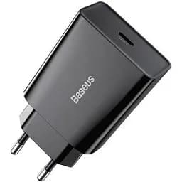 Зарядний пристрій Baseus Speed ​​Mini Quick Charger USB-C 20W EU Black - мініатюра 3