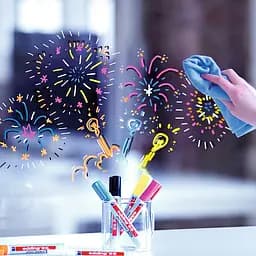 Маркер Edding Glass e-95, 1.5 – 3 мм, круглий, чорний (e-95/01) - мініатюра 3