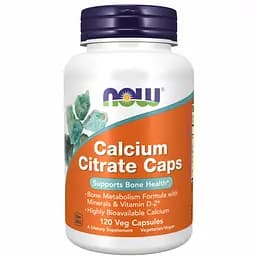 Кальцію цитрат Now Foods Calcium Citrate 120 vcaps