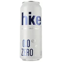 Уценка. Пиво безалкогольное Hike Zero, светлое, 0%, ж/б, 0,5 л (856073)