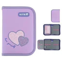 Пенал Kite Sweetheart фіолетовий (K25-621-1) - мініатюра 2