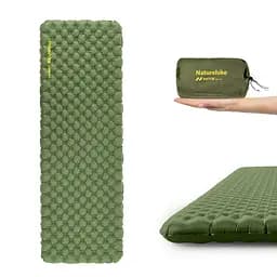 Матрац надувний Naturehike (CNK2450WS014) 8см- одномісний - 196х64 - зелений - мініатюра 2